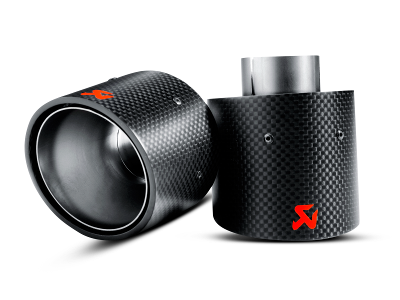 Akrapovic Tail Pipe Set (Carbon) for 07-14 MINI Cooper S (R56) / Cooper S Cabrio (R57) - Image 2