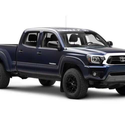 Raxiom for 2012-2015 Toyota Tacoma Axial Series Projector Headlights w/ LED Bar- Black Housing (Clear Lens) - Image 4