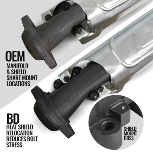 BD Diesel 1041464 09-22 Dodge Ram 1500/2500/3500 5.7L Hemi Exhaust Manifold Passenger Side - Image 10
