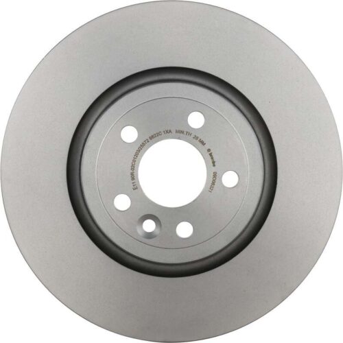 Brembo 18-22 Nissan Leaf/Rogue/19-22 Rogue Sport Rear UV Coated Rotor - Image 3