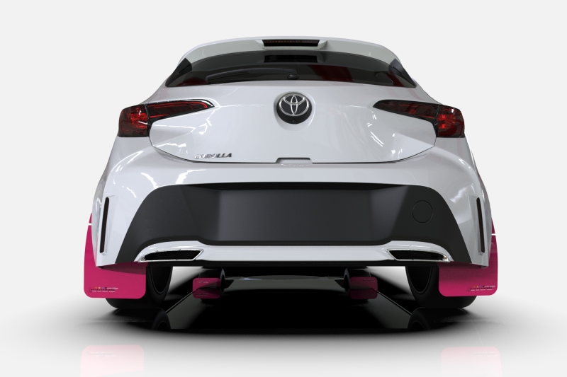 Rally Armor 22-26 Subaru WRX Pink Mud Flap BCE Logo - Image 6