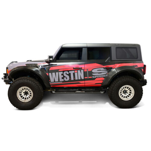 Westin 21-25 Ford Bronco 4dr (Excl. Bronco Sport) AT6 Running Boards - Black - Image 7