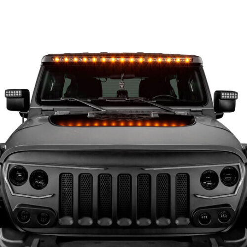 Oracle Jeep Wrangler JL/Gladiator JT Integrated Windshield LED Light Bar System - Image 8
