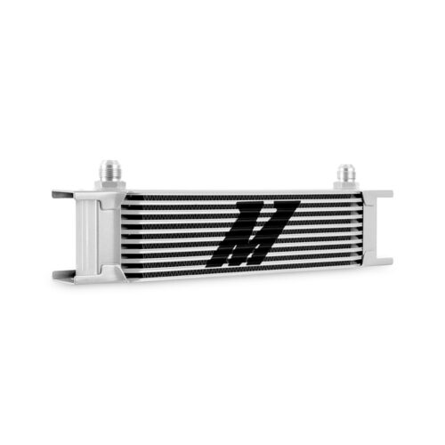 Mishimoto Universal -8AN 10 Row Oil Cooler - Silver - Image 3