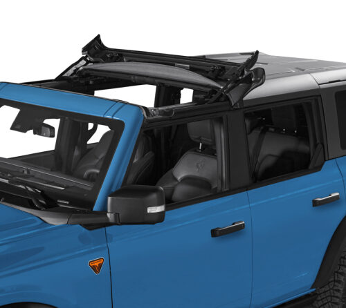 Bestop 21-26 Bronco Bronco Raptor 4-Door Sunrider For Hardtop (Black Diamond)