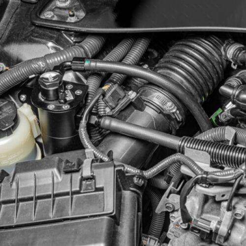 Alternative view of Radium Engineering 2009+ Nissan 370Z (VQ37VHR) Catch Can Kit - Fluid Lock