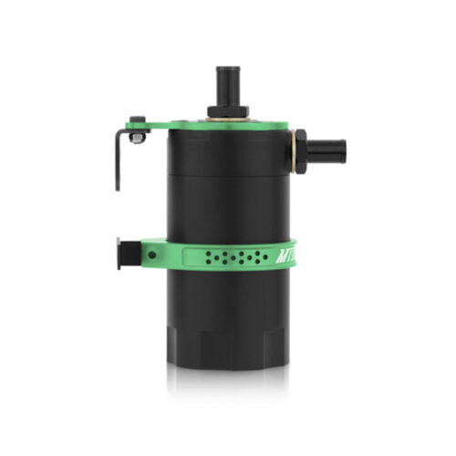 Mishimoto Universal Baffled Oil Catch Can - Green - Image 3