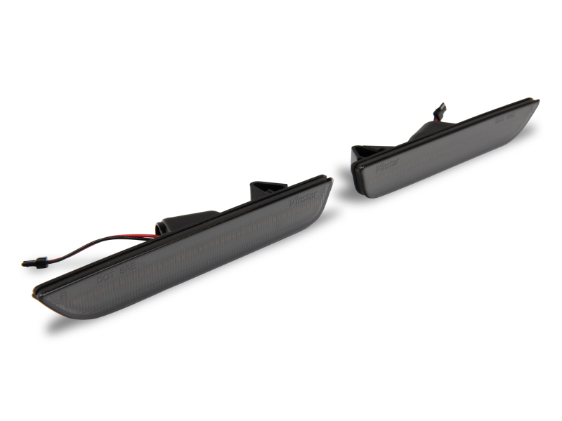 Raxiom for 2010-2014 Ford Mustang Axial Series LED Side Marker Lights (Smoked) - Image 7
