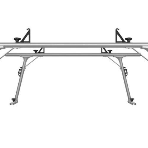 Thule TracRac SR Sliding Overhead Truck Rack - Full Size (RACK ONLY/Req. SR Base Rails) - Silver