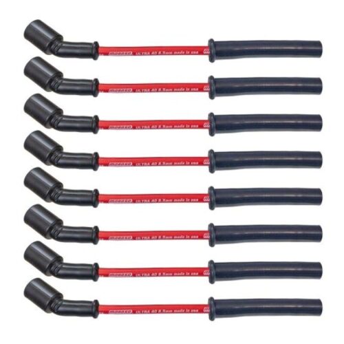Moroso GM GenV LT1/LT4 5.3L/6.2L/6.6L Ultra 40 8.5mm Multi-Angle Boot Spark Plug Wire Set - Red