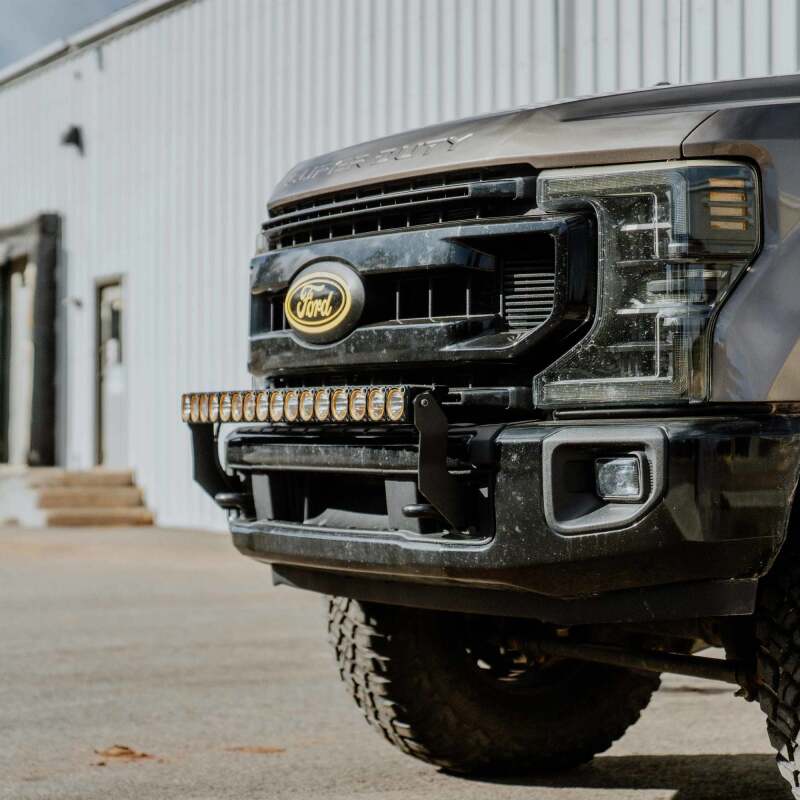 KC HiLiTES 2017+ Ford Super Duty Front Bumper Light Bar Mount For 40in Flex Era LED Light Bar - Image 3