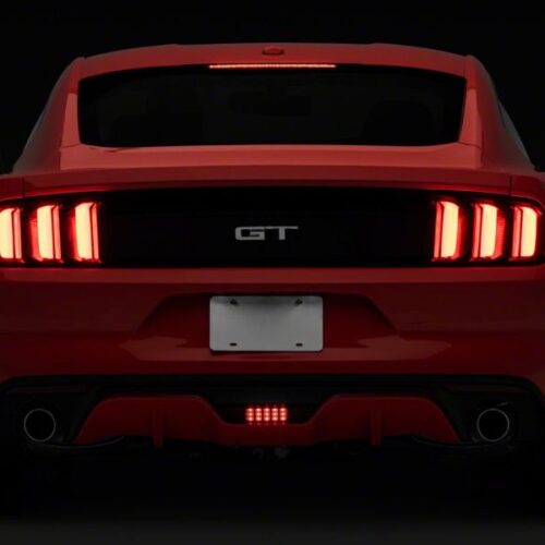 Raxiom for 2015-2017 Ford Mustang Axial LED Reverse Light w/ Running Light Triple Flash Brake Light- Smoked - Image 7