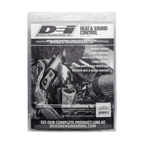 DEI 10048 Titanium 4in Knit Exhaust Sleeve - 36in - Image 5