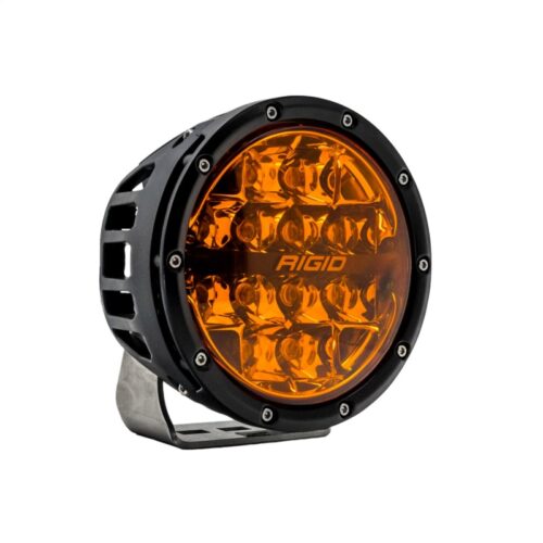 Alternative view of Rigid Industries 360-Series 6in SAE Fog w/ Amber PRO Lens - White (Pair)