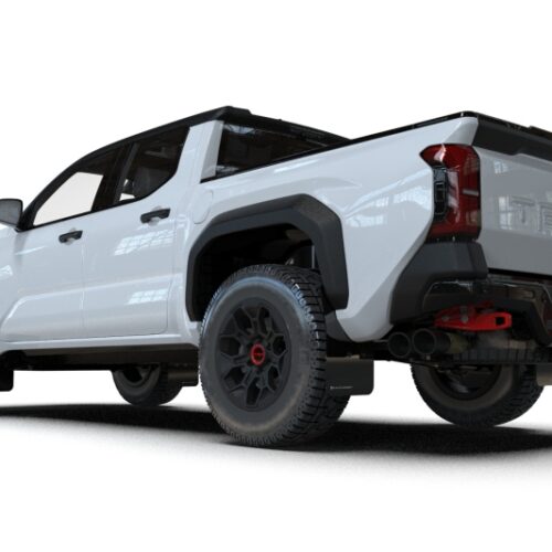 Rally Armor 24-26 Toyota Tacoma Gen 4 Black UR Mud Flap w/Metallic Black Logo - Image 4