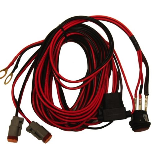 Alternative view of Rigid Industries Harness used for set of Dually Lights