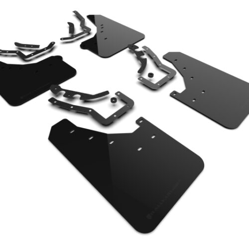 Rally Armor 24-26 Toyota Tacoma Gen 4 Black UR Mud Flap w/Metallic Black Logo