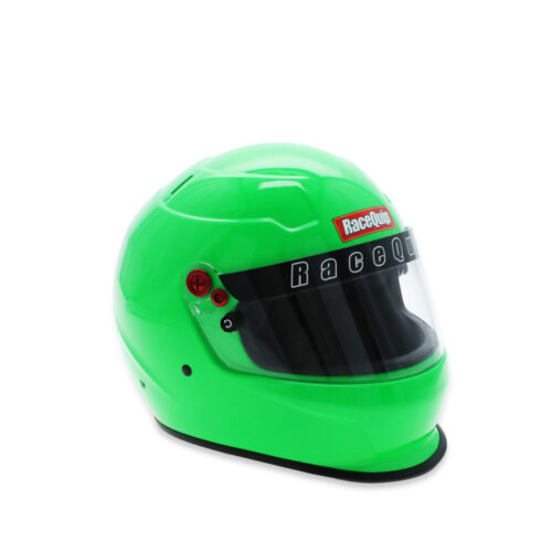 RaceQuip PRO25 SA2025 FLO GRN SML HELMET - Image 6