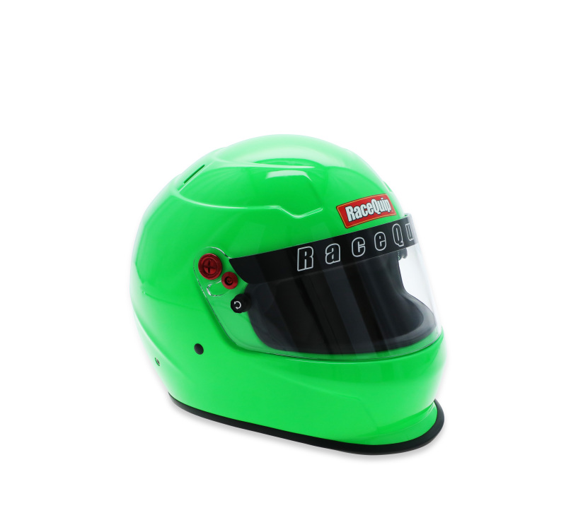 RaceQuip PRO25 SA2025 FLO GRN SML HELMET - Image 6