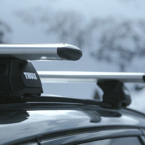Thule Evo Flush Load Carrier Feet (Vehicles w/Flush Railings) - Black - Image 3