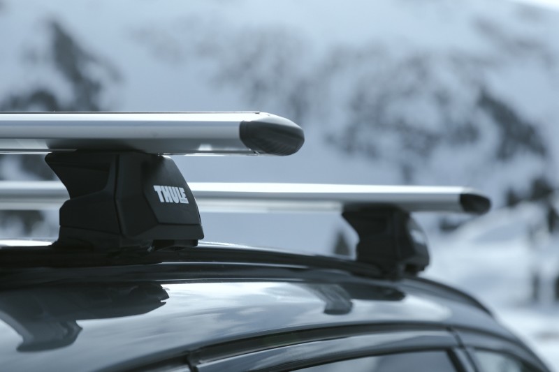 Thule Evo Flush Load Carrier Feet (Vehicles w/Flush Railings) - Black - Image 3