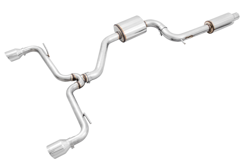 AWE Tuning Touring Edition Exhaust w/Chrome Silver Tips 102mm for Volkswagen GTI MK7.5 2.0T