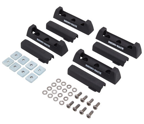 Alternative view of Rhino-Rack Quick Mount Leg Base & Cover w/Hardware - 4 pcs