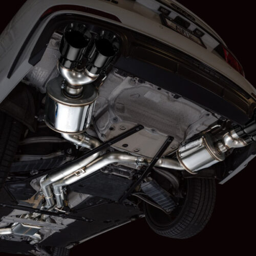 AWE Tuning Touring Edition Exhaust - Diamond Black Tips for 19-23 Audi C8 S6/S7 2.9T V6 AWD - Image 4