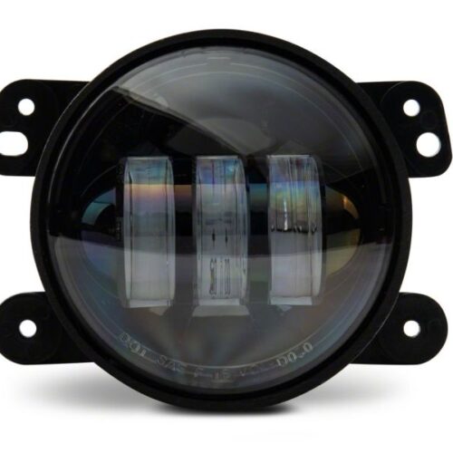 Raxiom for 2007-2023 Jeep Wrangler JK & JL Axial Series Tri-Bar LED Fog Lights- Amber - Image 6