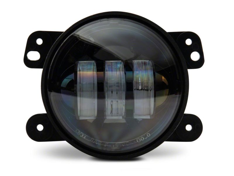 Raxiom for 2007-2023 Jeep Wrangler JK & JL Axial Series Tri-Bar LED Fog Lights- Amber - Image 6