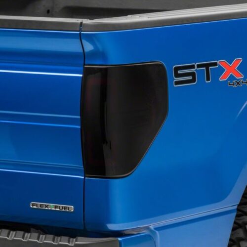 Raxiom for 2009-2014 Ford F-150 Styleside Axial Series LED Tail Lights w/ Halo- Black Housing (Smoked Lens) - Image 6