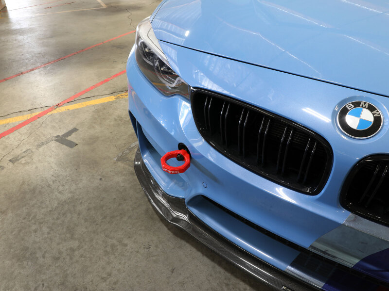 aFe Power Control Front Tow Hook Red BMW F-Chassis 2/3/4/M - Image 7