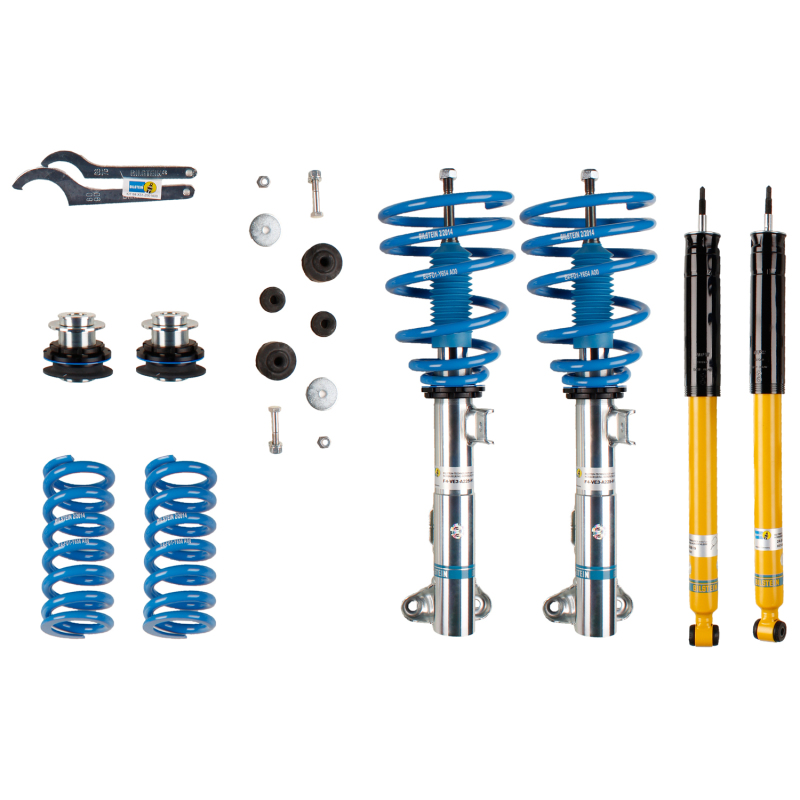 Bilstein B14 for 2002 Mercedes-Benz C230 Kompressor Front and Rear Suspension Kit