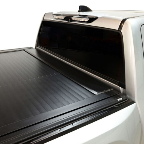 Westin 22-26 Toyota Tundra 5ft 5in. (66in.) Bed Electric Retractable Tonneau Cover - Black - Image 7