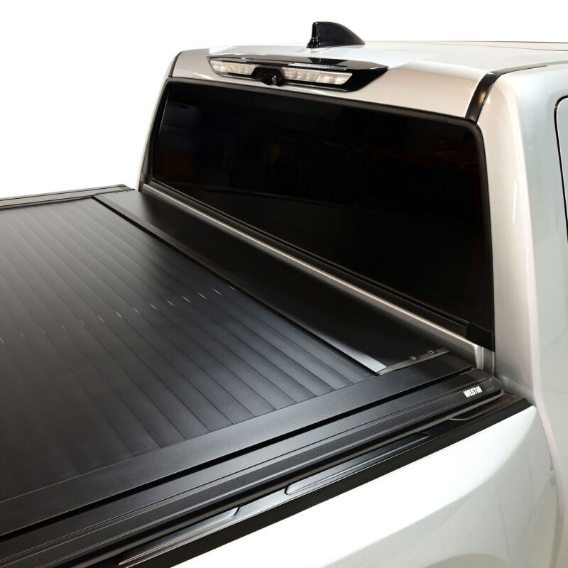 Westin 22-26 Toyota Tundra 5ft 5in. (66in.) Bed Electric Retractable Tonneau Cover - Black - Image 7