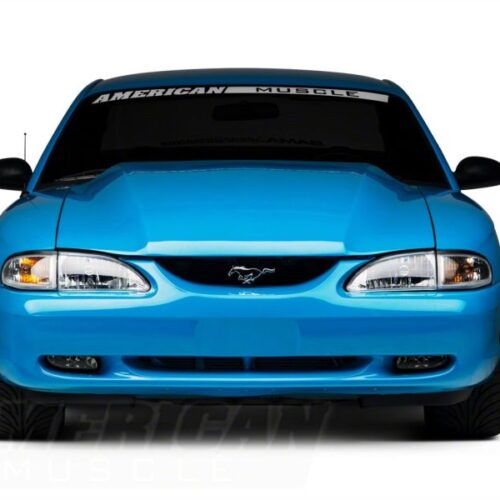 Raxiom for 1994-1998 Ford Mustang Axial Series Cobra Style Headlights- Chrome Housing (Clear Lens) - Image 3