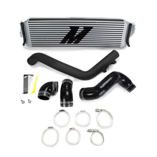 Mishimoto Performance Intercooler Kit - Silver Core Black Piping for 2017+ Honda Civic Type R - Image 2