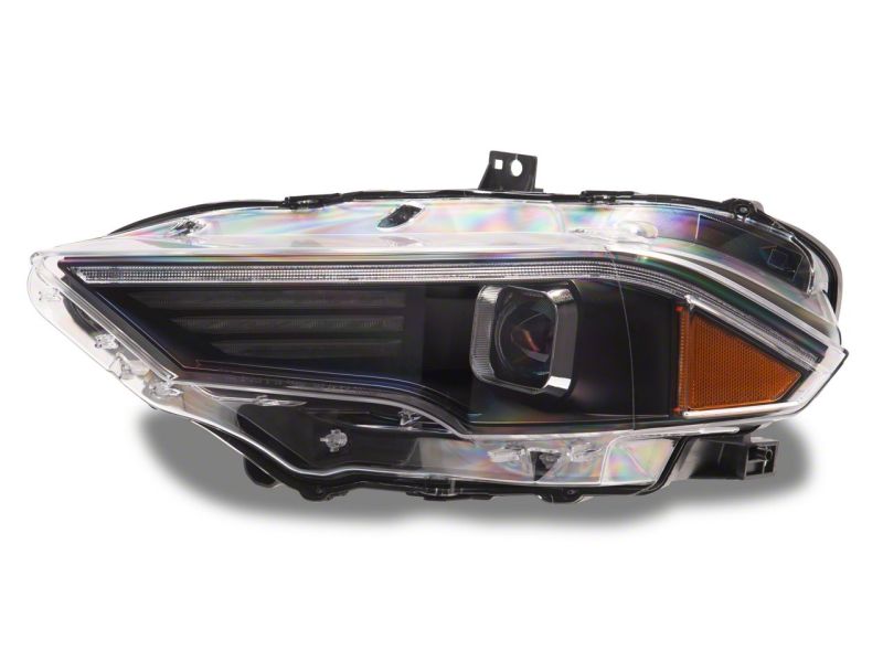 Raxiom for 2018-2023 Ford Mustang GT EcoBoost LED Projector Headlights- Black Housing (Clear Lens) - Image 9