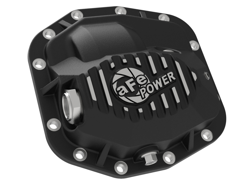 aFe Power Pro Series Front Differential Cover Black 2018+ Jeep Wrangler (JL) V6 3.6L (Dana M186) - Image 3