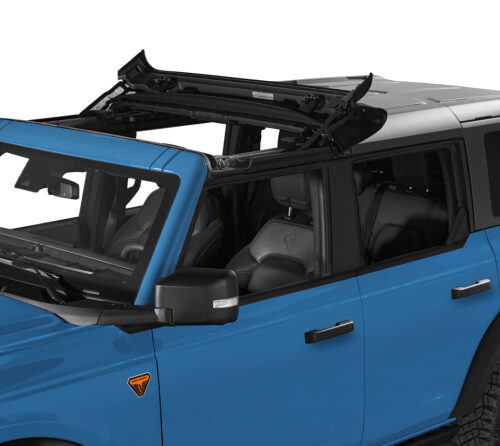 Bestop 21-26 Bronco Bronco Raptor 4-Door Sunrider For Hardtop (Premium Black Twill)