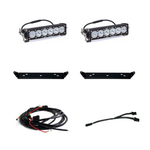 Baja Designs for 2021+ Ford Raptor OnX6 Behind Grill Kit -10in. Clear D/C