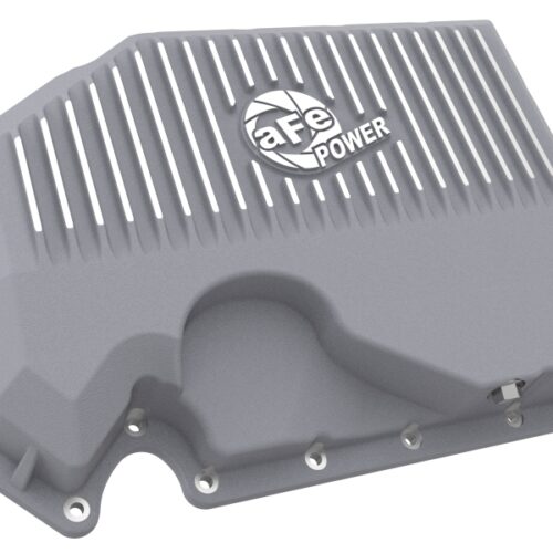 aFe Power 05-19 VW 1.8L/2.0L w/o Oil Sensor Engine Oil Pan Raw POWER Street Series w/ Machined Fins - Image 3