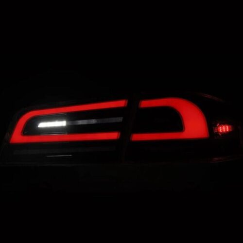 AlphaRex 12-21 Tesla Model S LUXX-Series LED Tail Lights - Black - Image 6