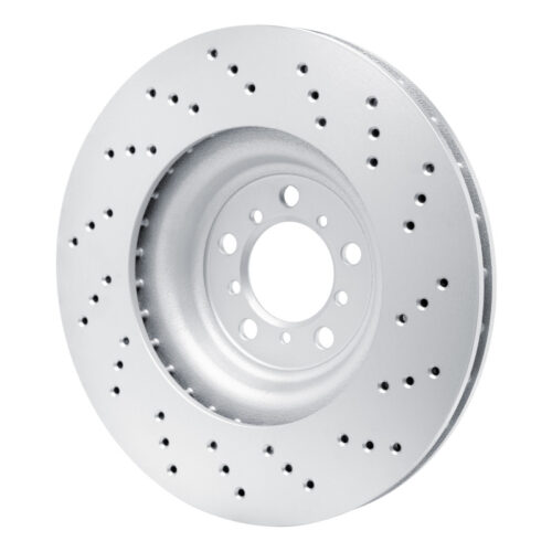 DFC 15-20 BMW M2 Left Front Drilled GeoSPEC Coated Rotor - Image 4