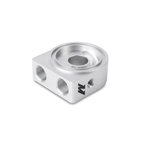 Mishimoto Silver M20 Oil Sandwich Plate - Image 3