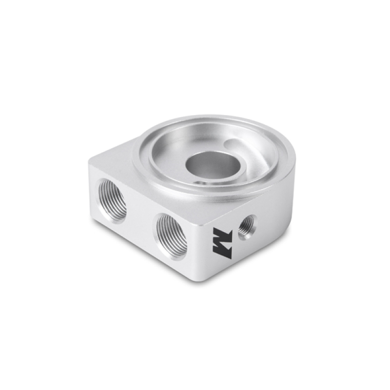 Mishimoto Silver M20 Oil Sandwich Plate - Image 3