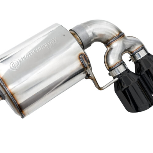 AWE Tuning Touring Edition Exhaust - Quad Diamond Black Tips for 2019+ BMW M340i (G20) Resonated - Image 3