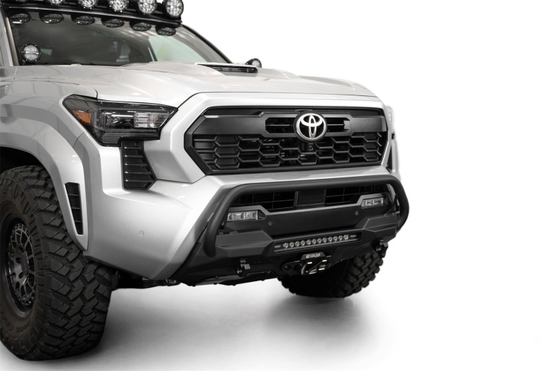 Addictive Desert Designs for 2024+ Toyota Tacoma Stealth Center Mount Winch Front Bumper w/ Top Hoop - Image 5