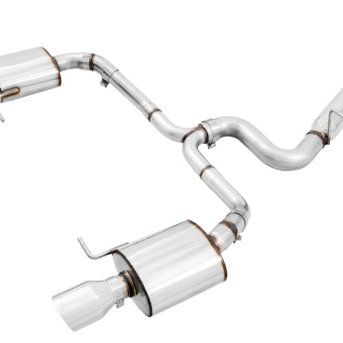 AWE Tuning Touring Edition Exhaust - Polished Silver Tips for VW MK7 Golf Alltrack/Sportwagen 4Motion