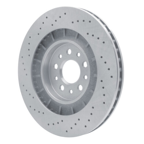 DFC 14-24 Maserati Ghibli Front Drilled Brake Rotor - Image 4